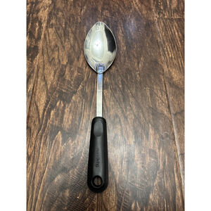 Vintage Smartliving Stainless Steel Serving Spoon Black Handle